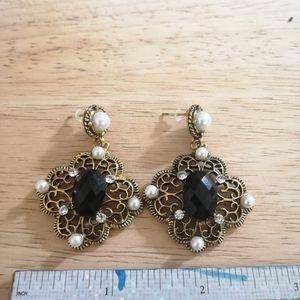 Vintage Pearl Earrings